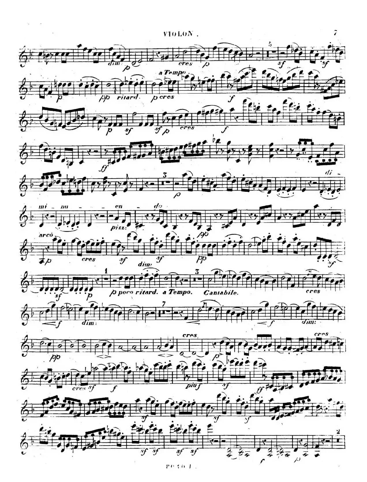 Piano Trio No.1 in d Minor Op.49（d小调第一钢琴三重奏·小提琴独奏版）