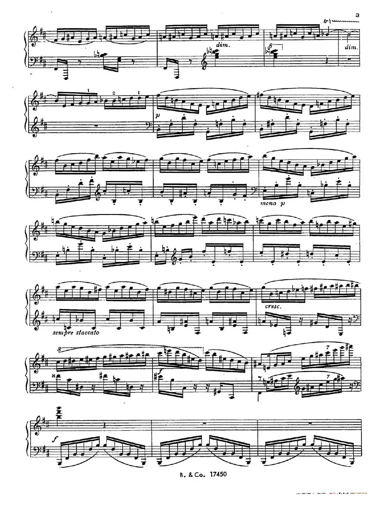 Premiere Etude de Concert Op.65(第一号音乐会练习曲)