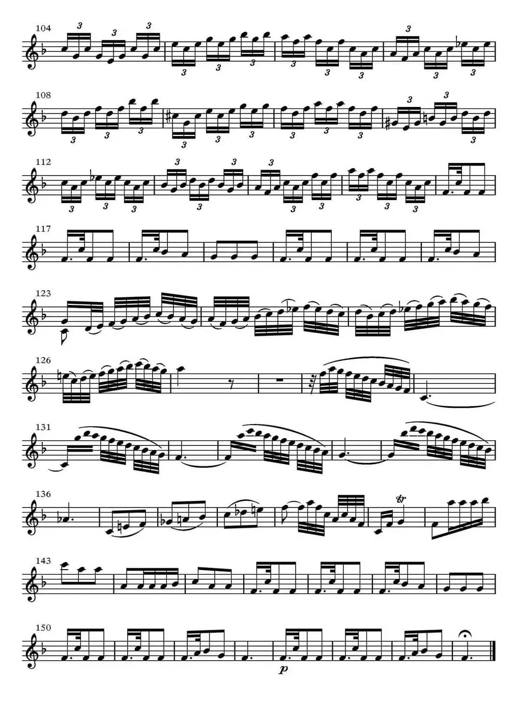 All parts of Autumn（四季·秋天）（主奏小提琴分谱）