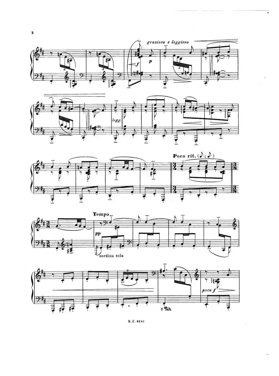 7 Canciones Populares Espanolas（七首西班牙民歌·1·钢琴独奏版）