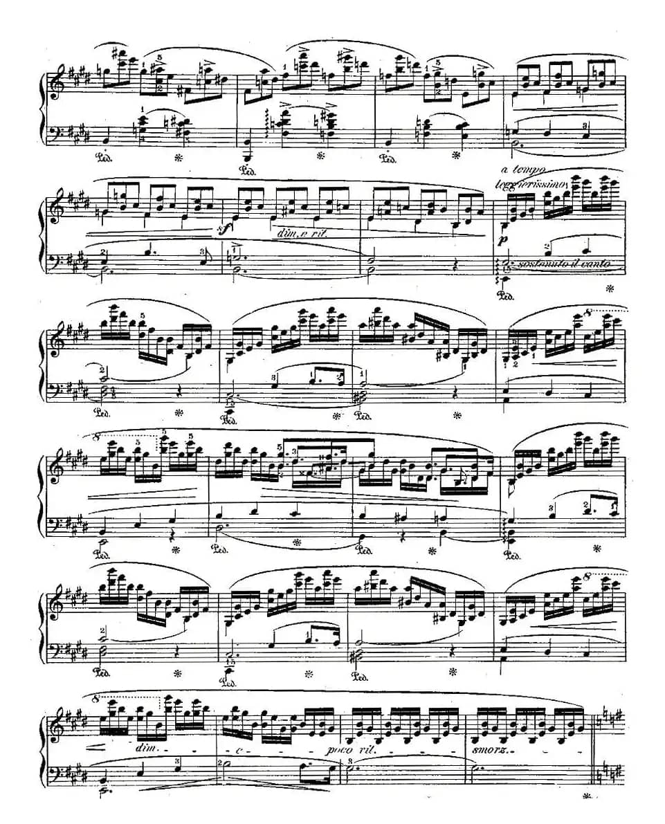 肖邦钢琴练习曲，Op.25之五