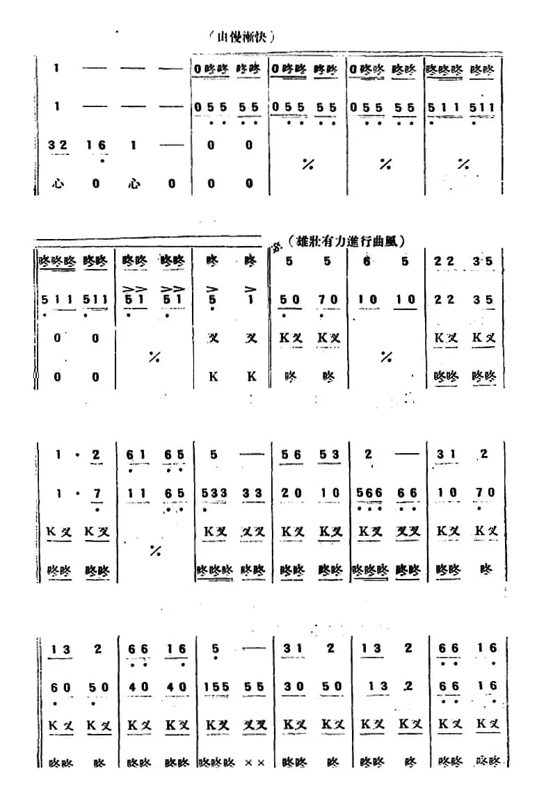 民歌组曲（民乐合奏）