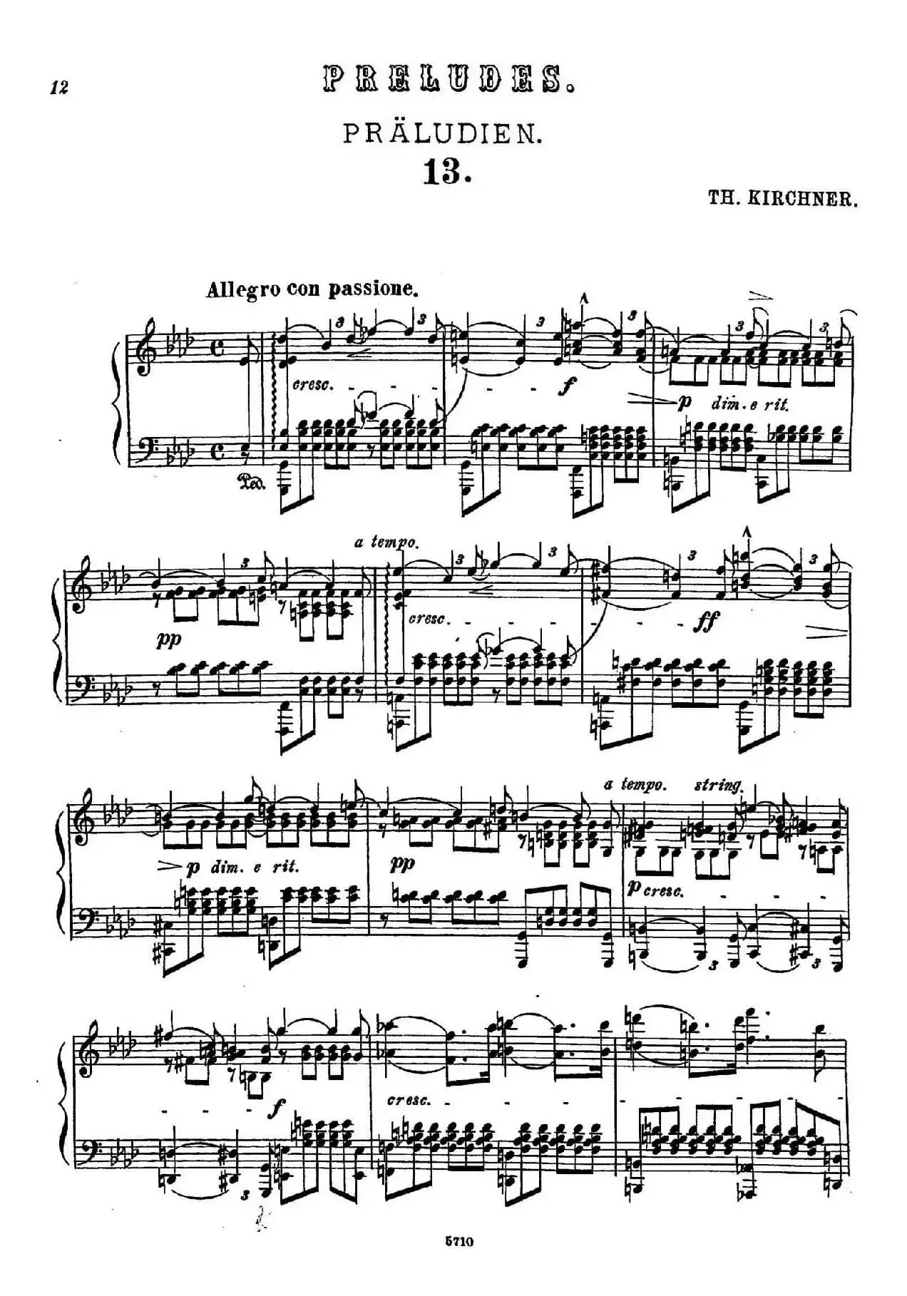 16 Preludes Op.9（16首前奏曲·13）