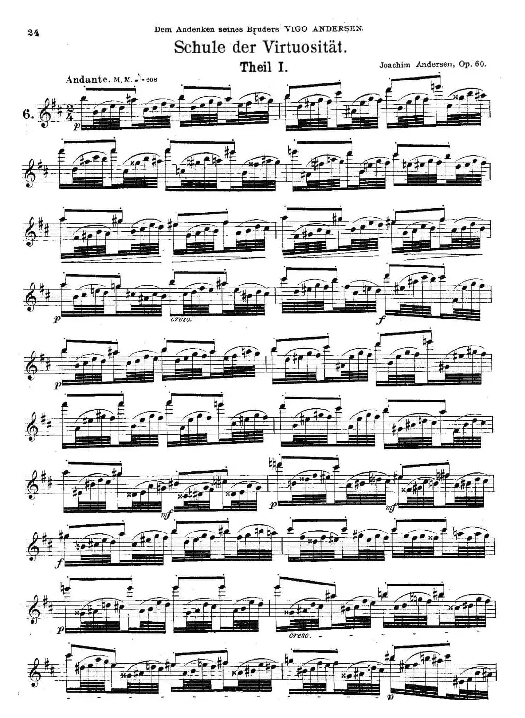 Schule der Virtuosität. Op. 60（6）