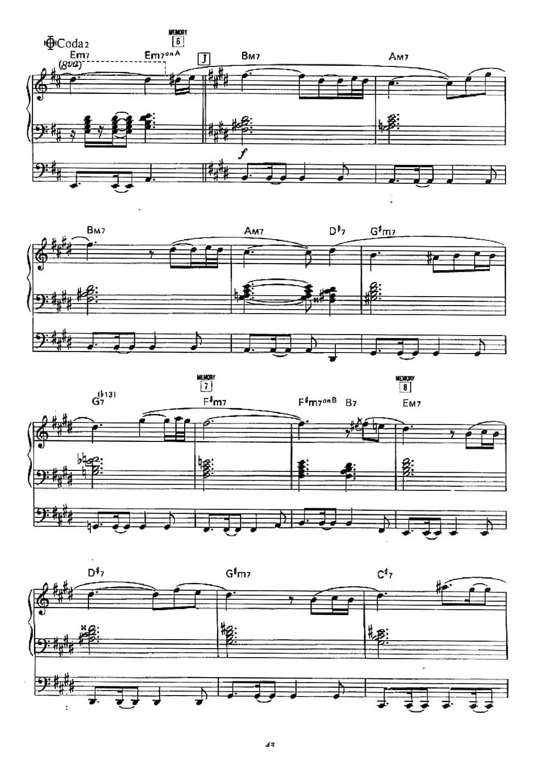 Message From The Wind（双排键电子琴谱）