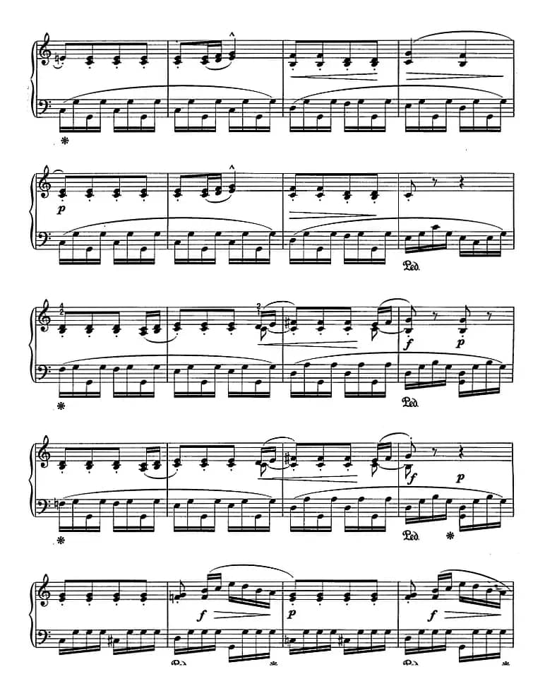 不可不弹的世界钢琴名曲：磨坊