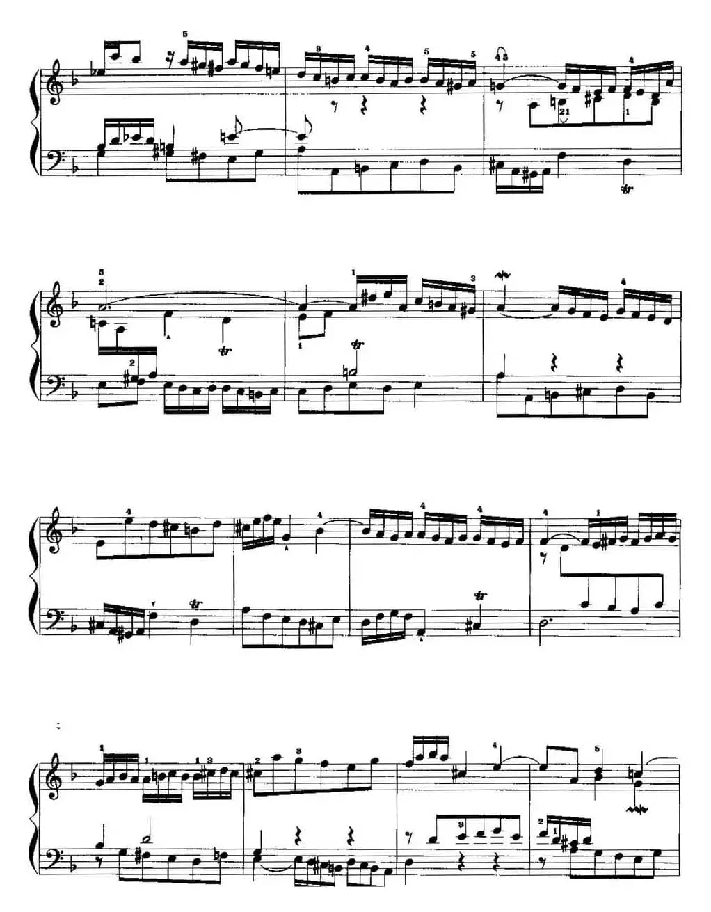 手风琴复调作品：d小调前奏曲与赋格