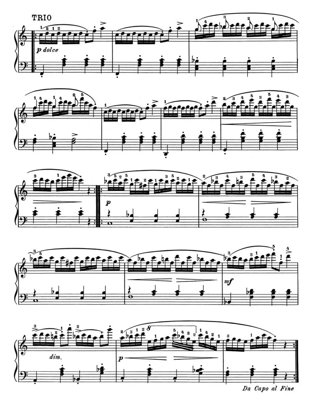 25首车尔尼Op.748练习曲（NO.25）