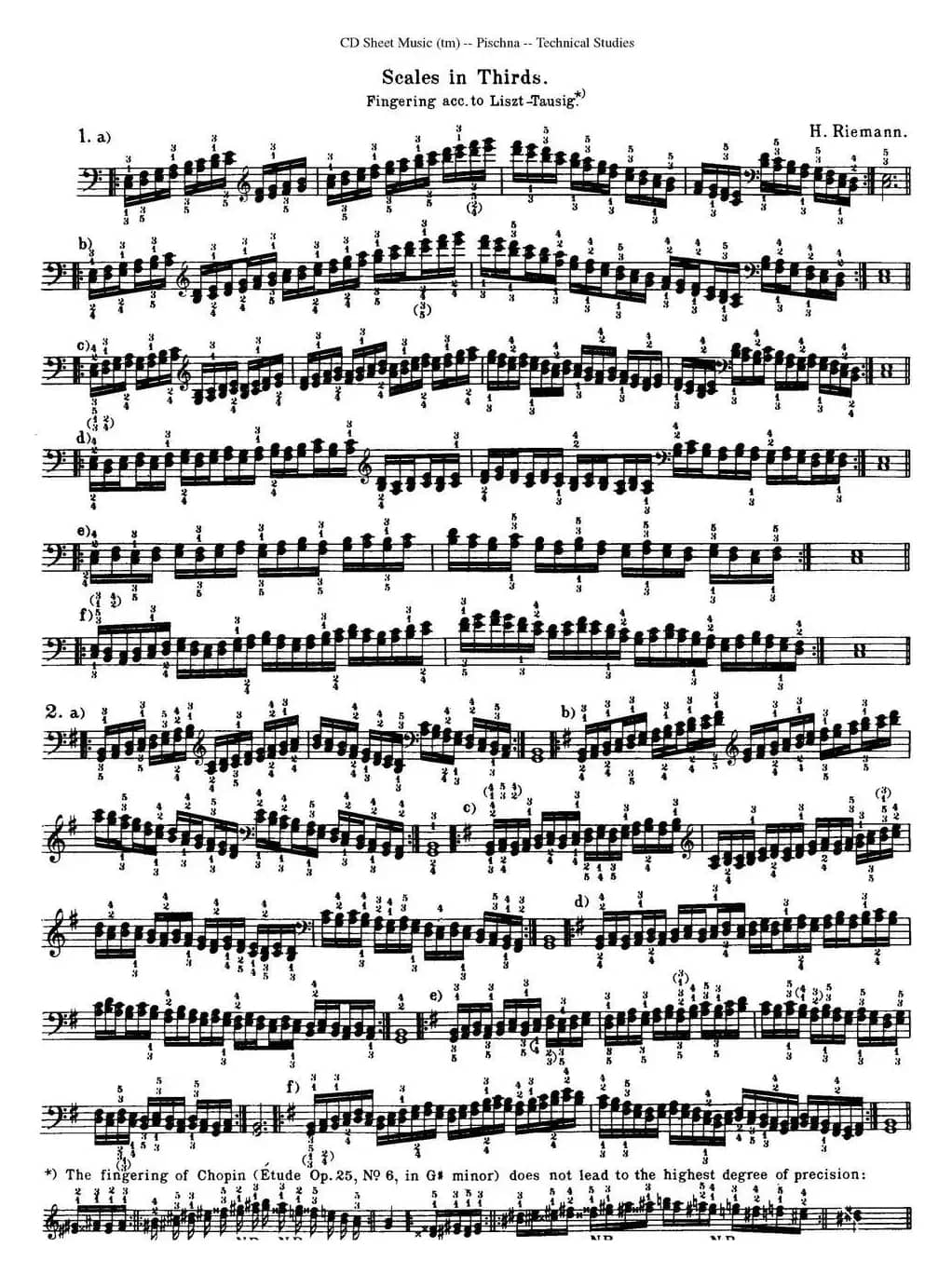 Technical Studies 60 Progressive Exercises （60首钢琴循序渐进练习曲 P91——99）