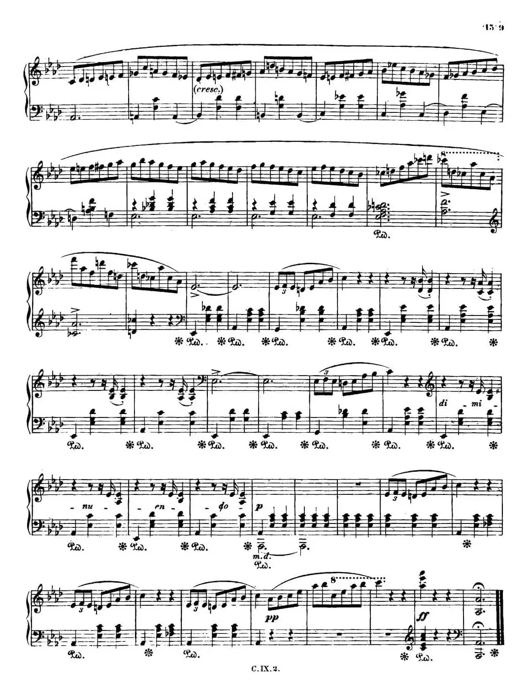 Valse brillante Op34 No1（降A大调华丽圆舞曲Op.34-1 ）