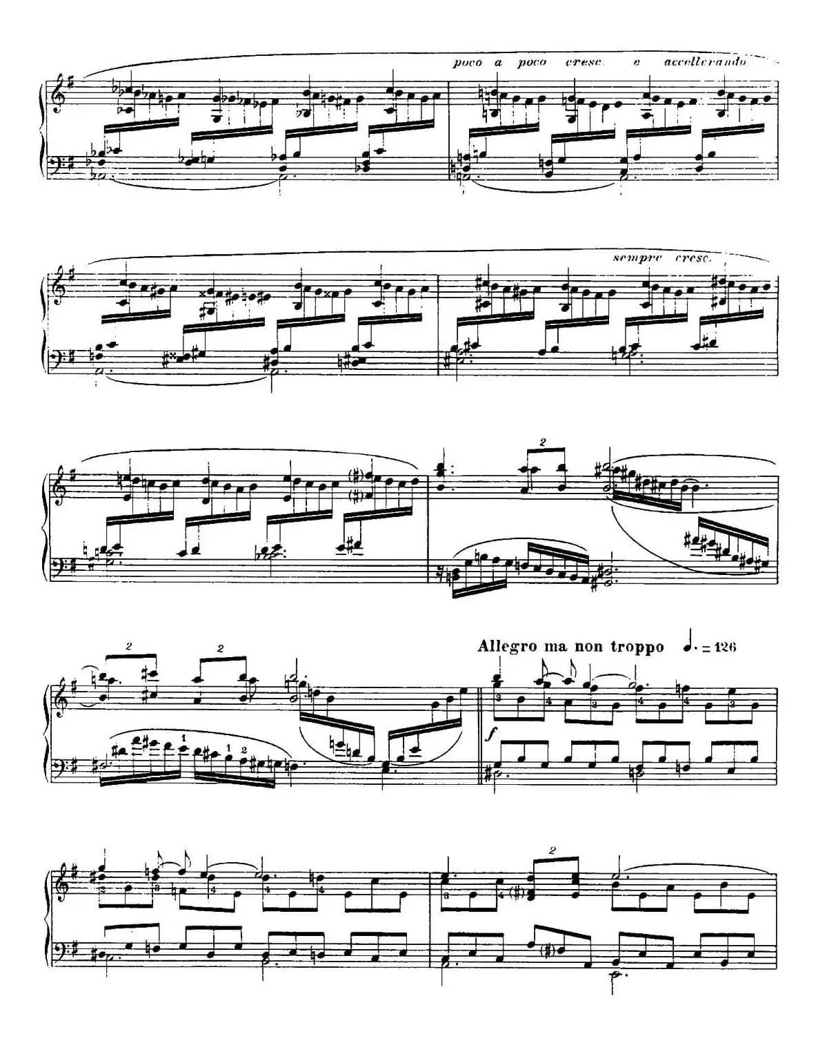 13 Nocturnes, Nocturne No. 12 in E minor （Op.107）