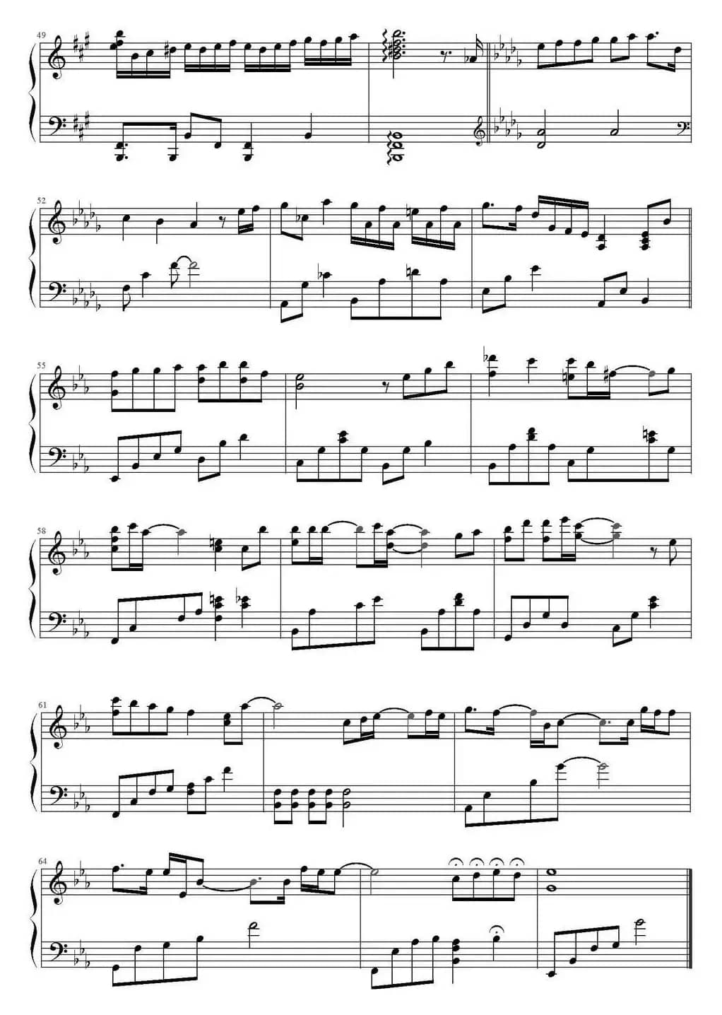 靠近（选自《致美丽的你》OST）