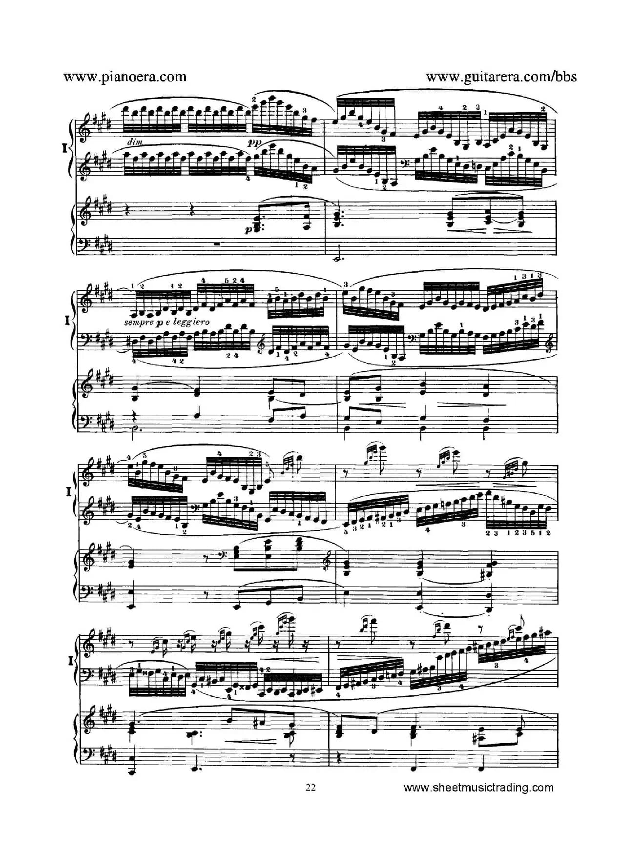 Piano Concerto No.1 in g Minor Op.25(g小调第一钢琴协奏曲·双钢琴)