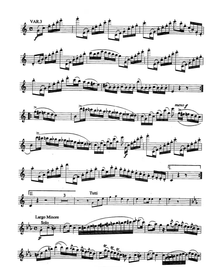 单簧管考级教材·第九级