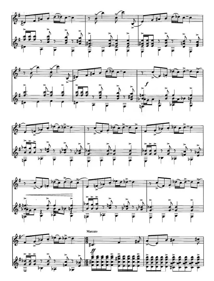 ADIOS NONINO（再见诺妮）（小提琴、吉他二重奏）