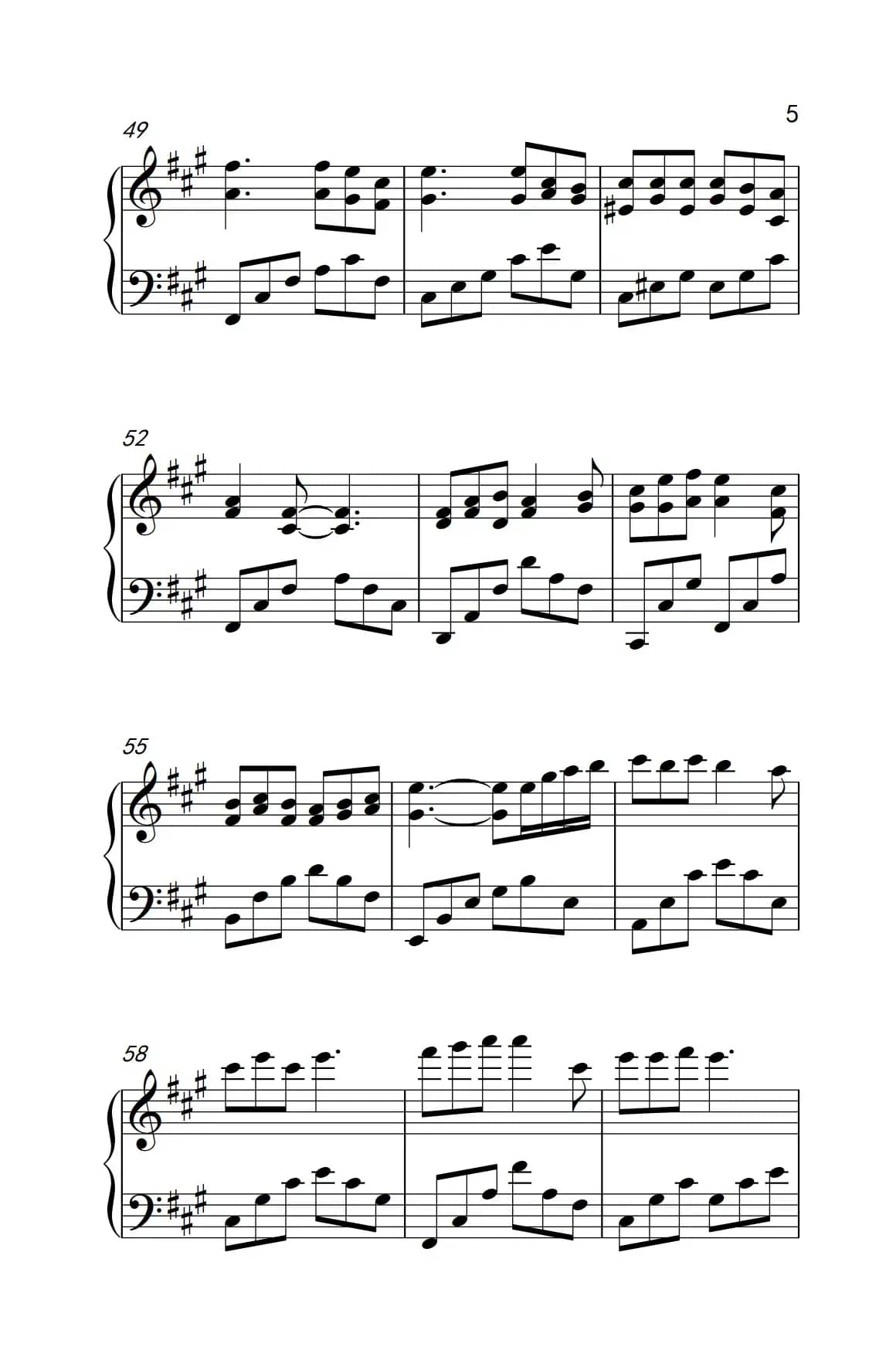 原来你也在这里（《弹吧音教》制谱）