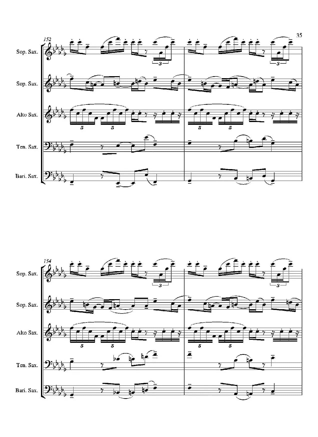 Tango（合奏总谱）