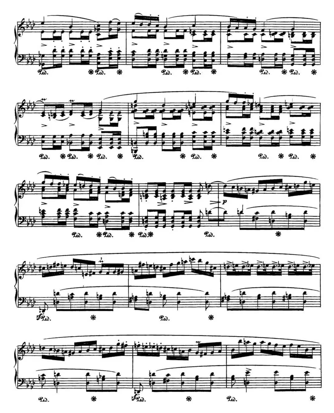 肖邦 波兰舞曲 英雄 Op.53 降A大调 Polonaise