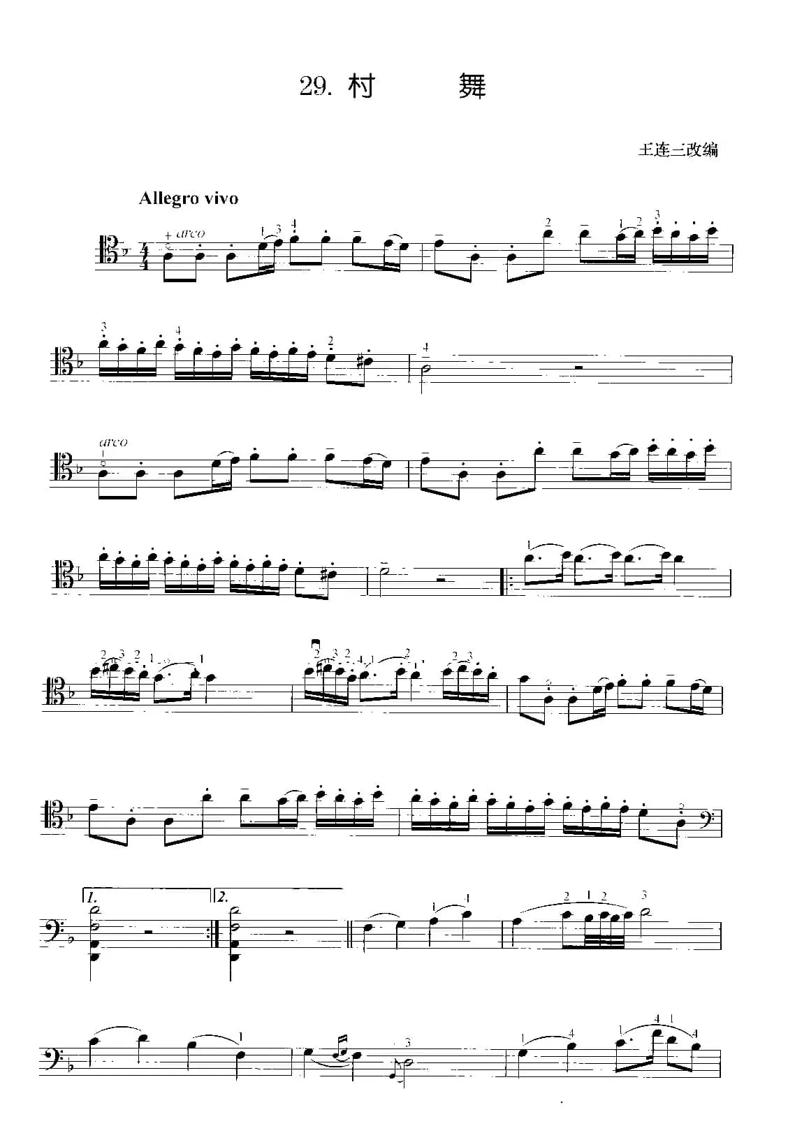 村舞（大提琴）