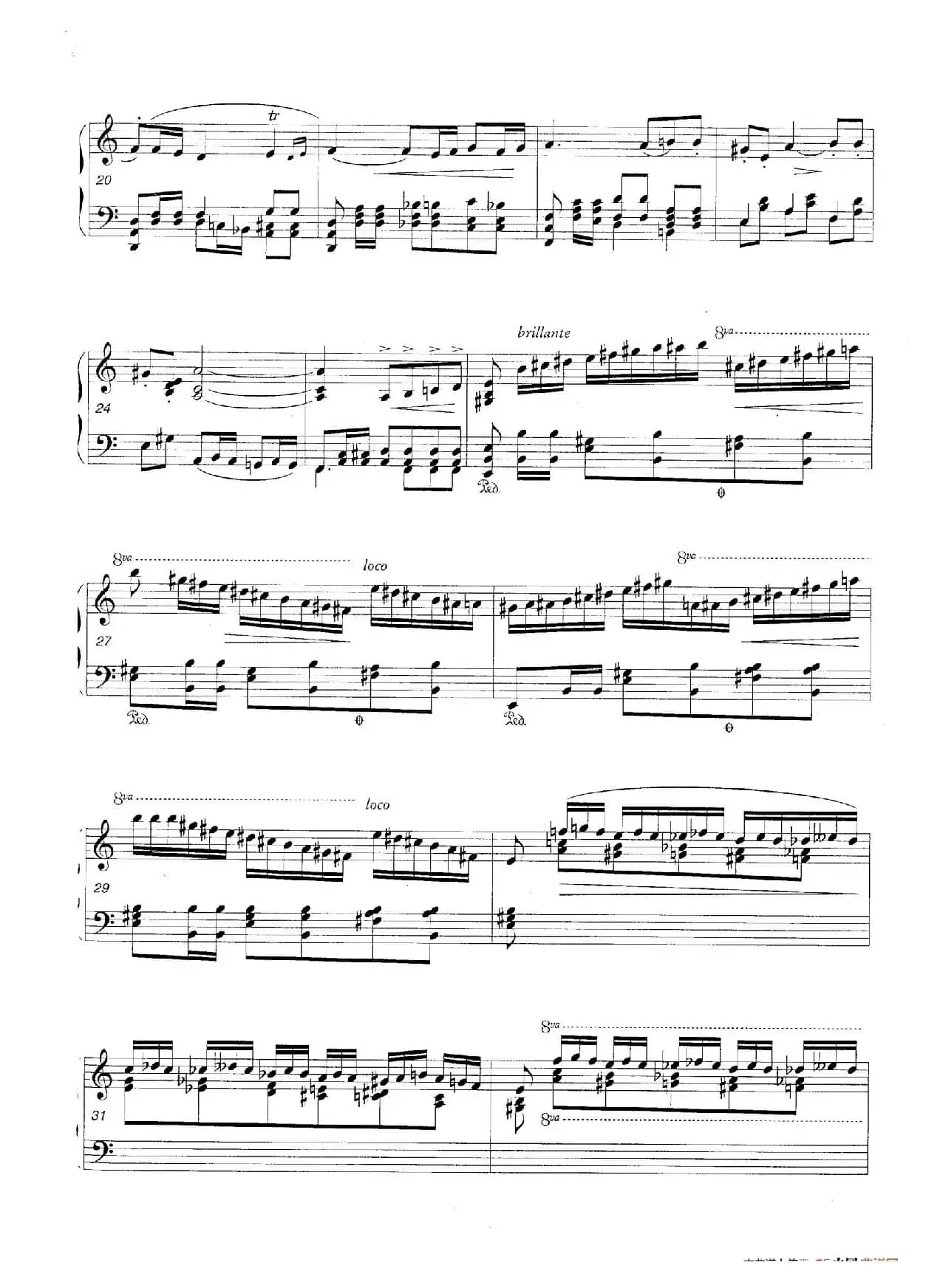 C大调引子与华丽的波兰舞曲（钢琴独奏版）