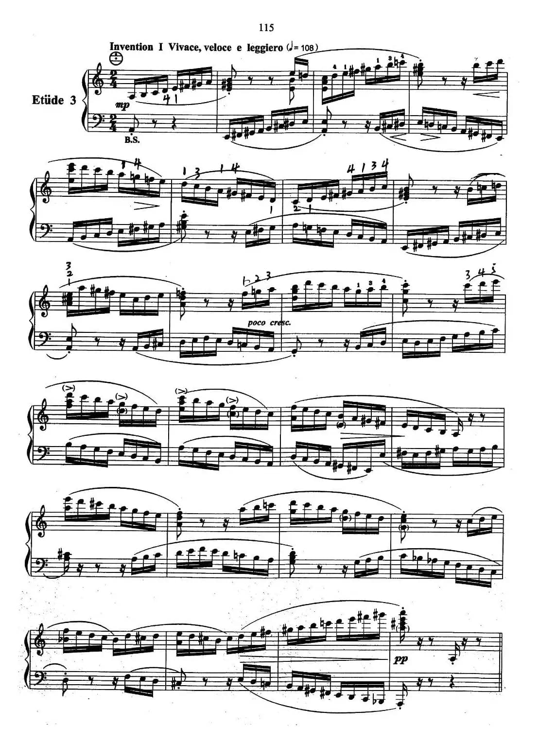 帕格尼尼主题音乐会练习曲（1—5）