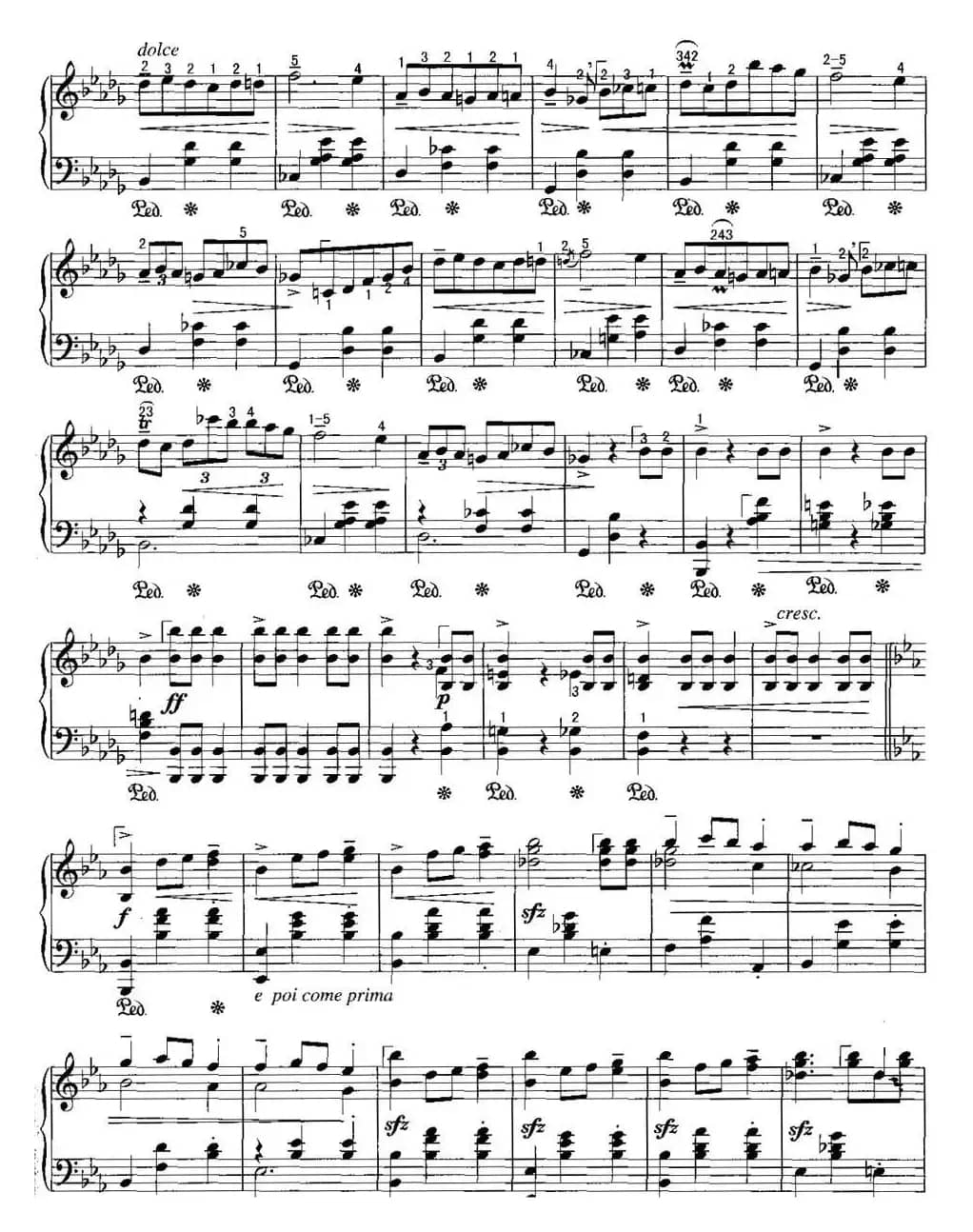 不可不弹的世界钢琴名曲：辉煌的大圆舞曲