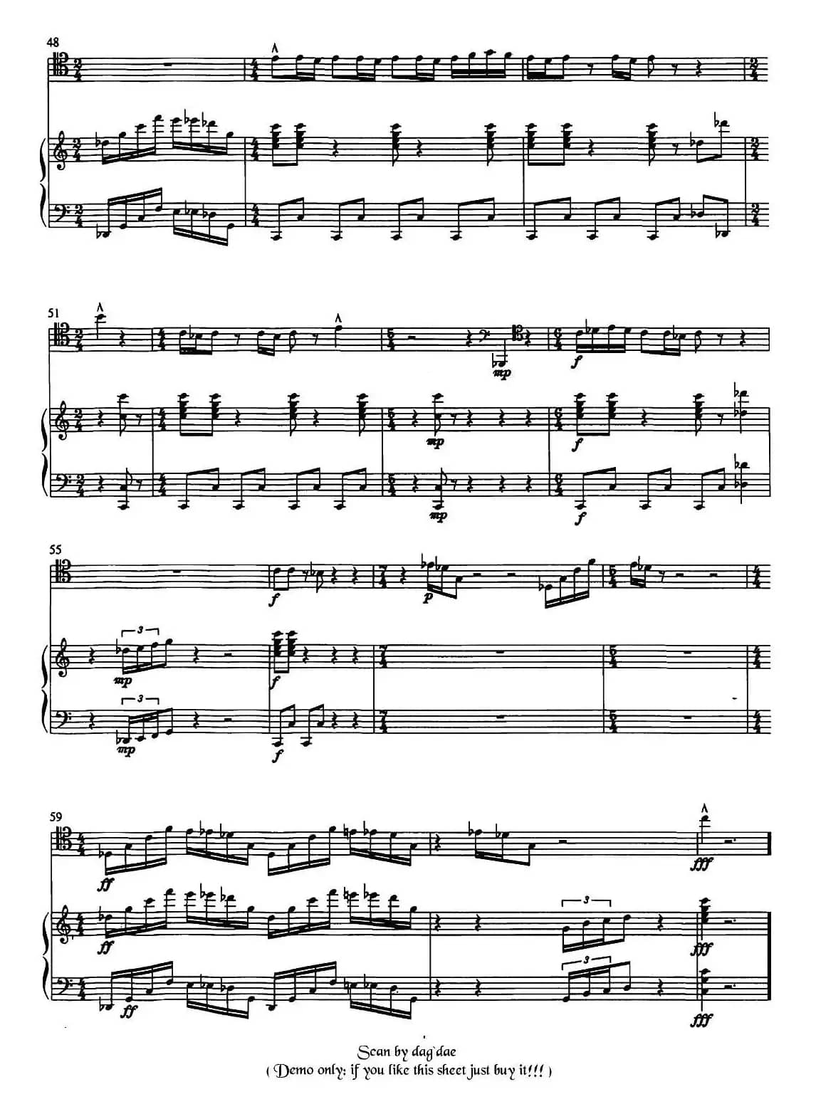 Los Bandidos（长号+钢琴）