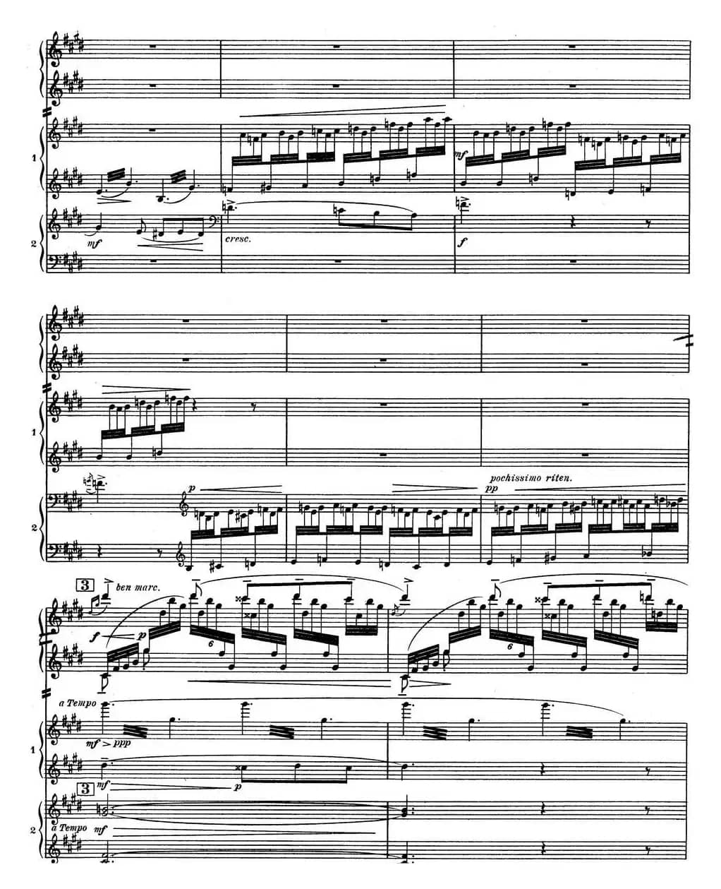 Nights in the Gardens of Spain 西班牙花园之夜 双钢琴版（Ⅰ-En el Generalife）