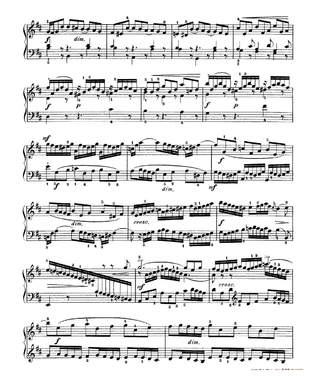 Six Partitas BWV 825-830（6首帕蒂塔·4）
