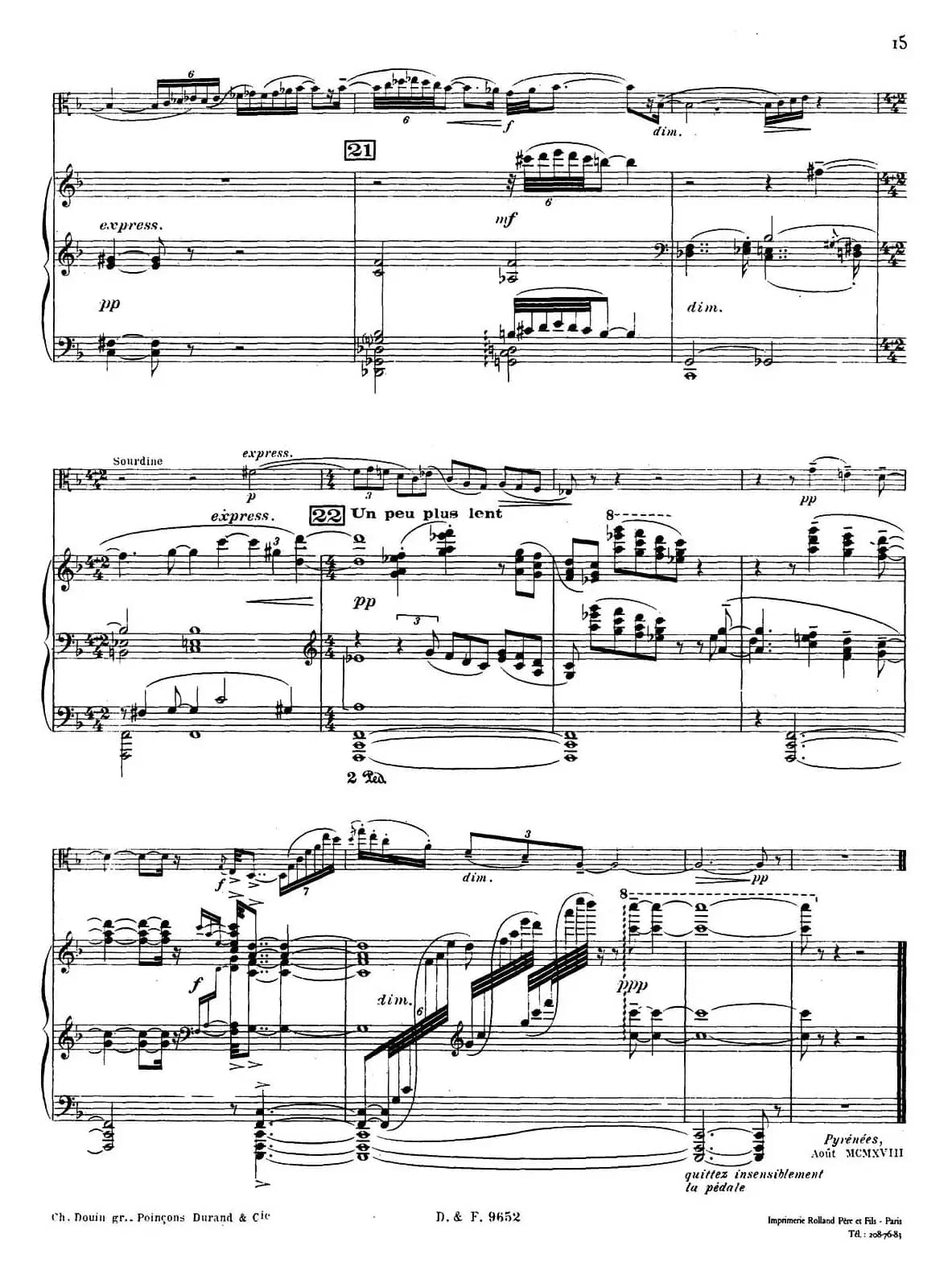 传奇 Op.66（中音萨克斯+钢琴伴奏）