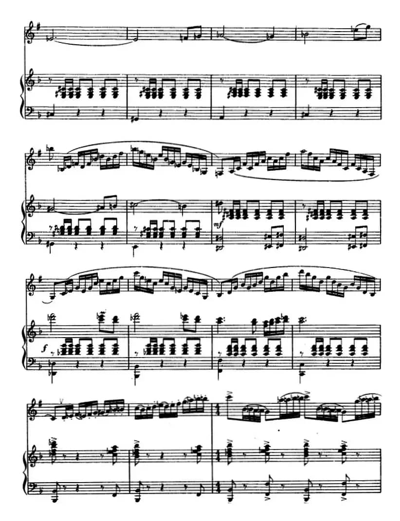 协奏曲“帕米尔之音”第一乐章（单簧管+钢琴伴奏）