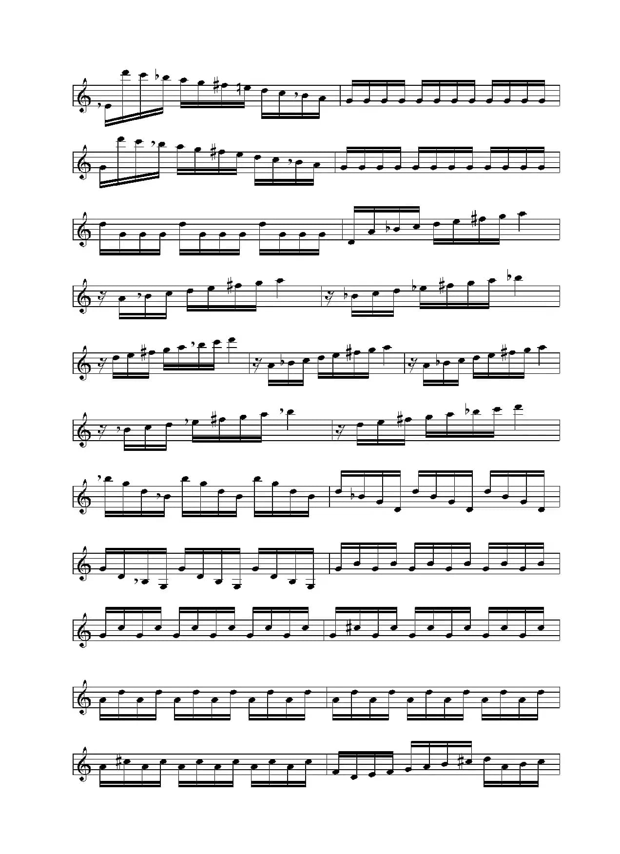 STORM（小提琴谱）