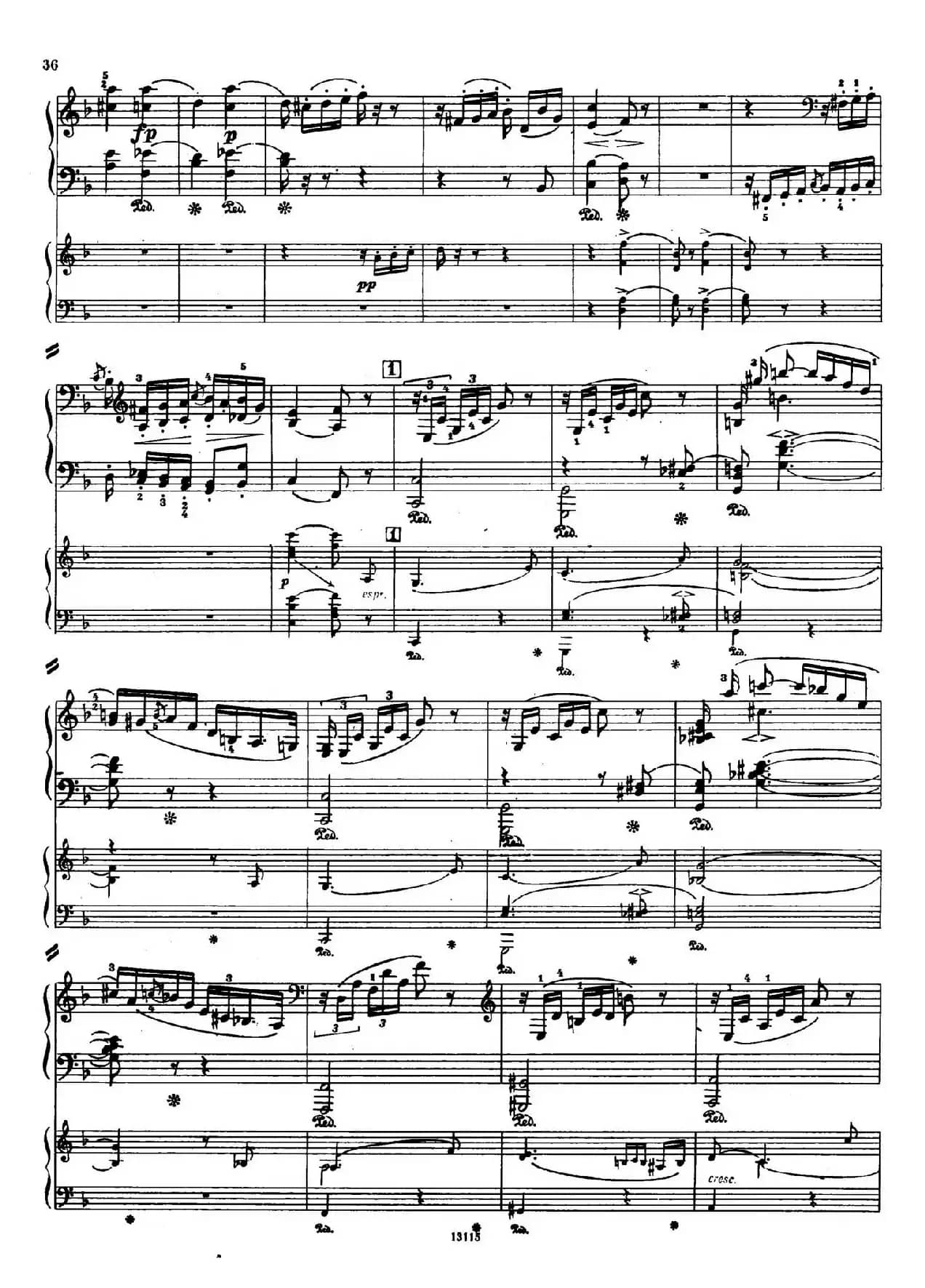 Piano Concerto in a Minor Op.54（a小调钢琴协奏曲·双钢琴）