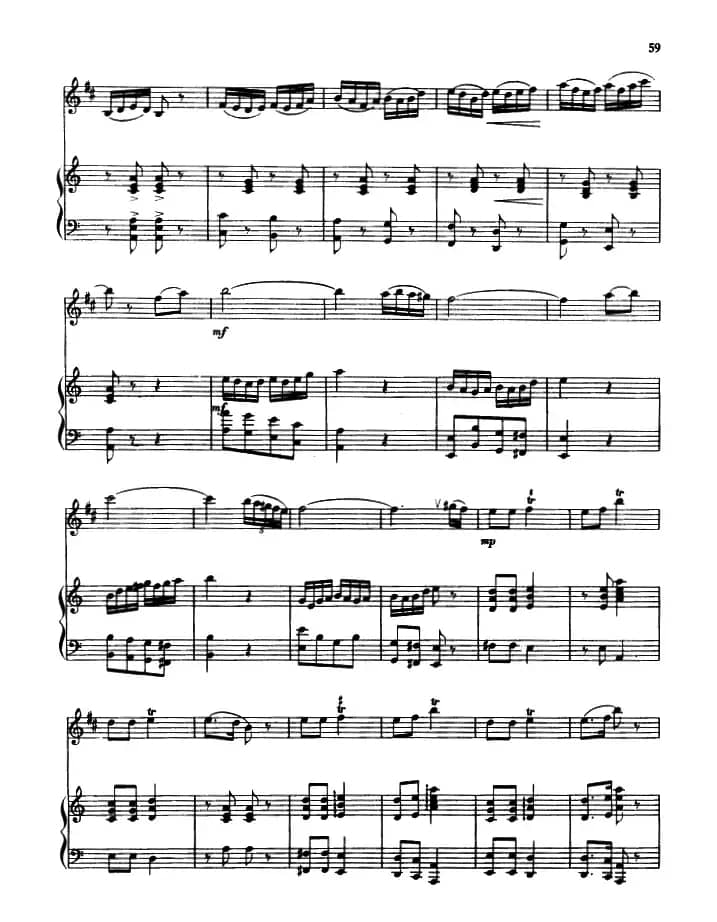 台湾渔歌（单簧管+钢琴伴奏）