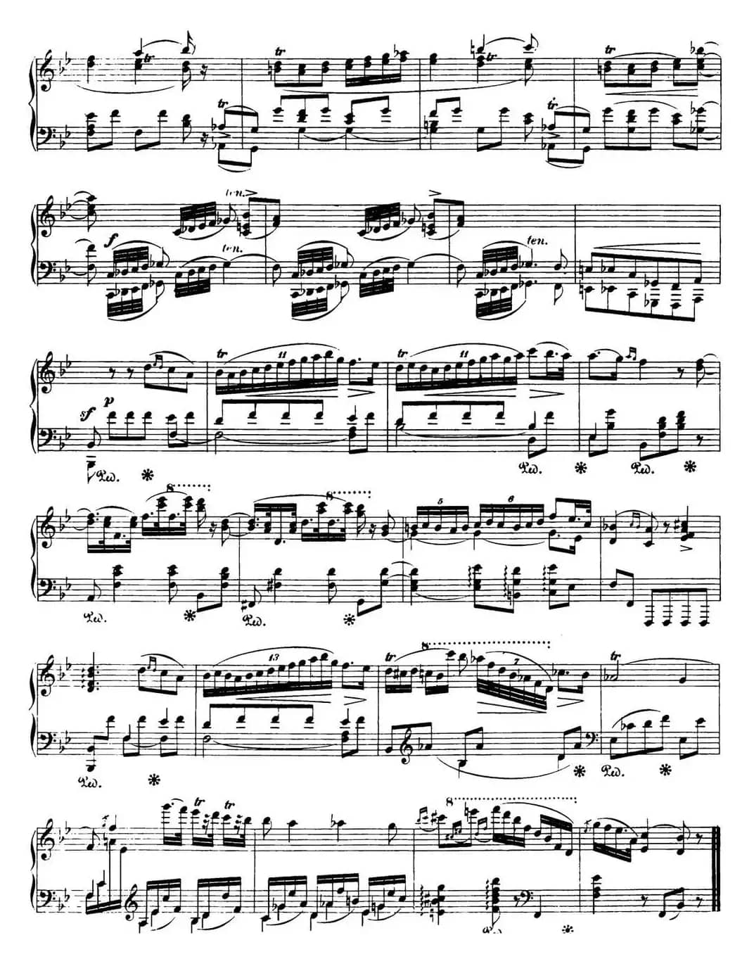 肖邦 波兰舞曲 Op.posth.71 No.2 降B大调