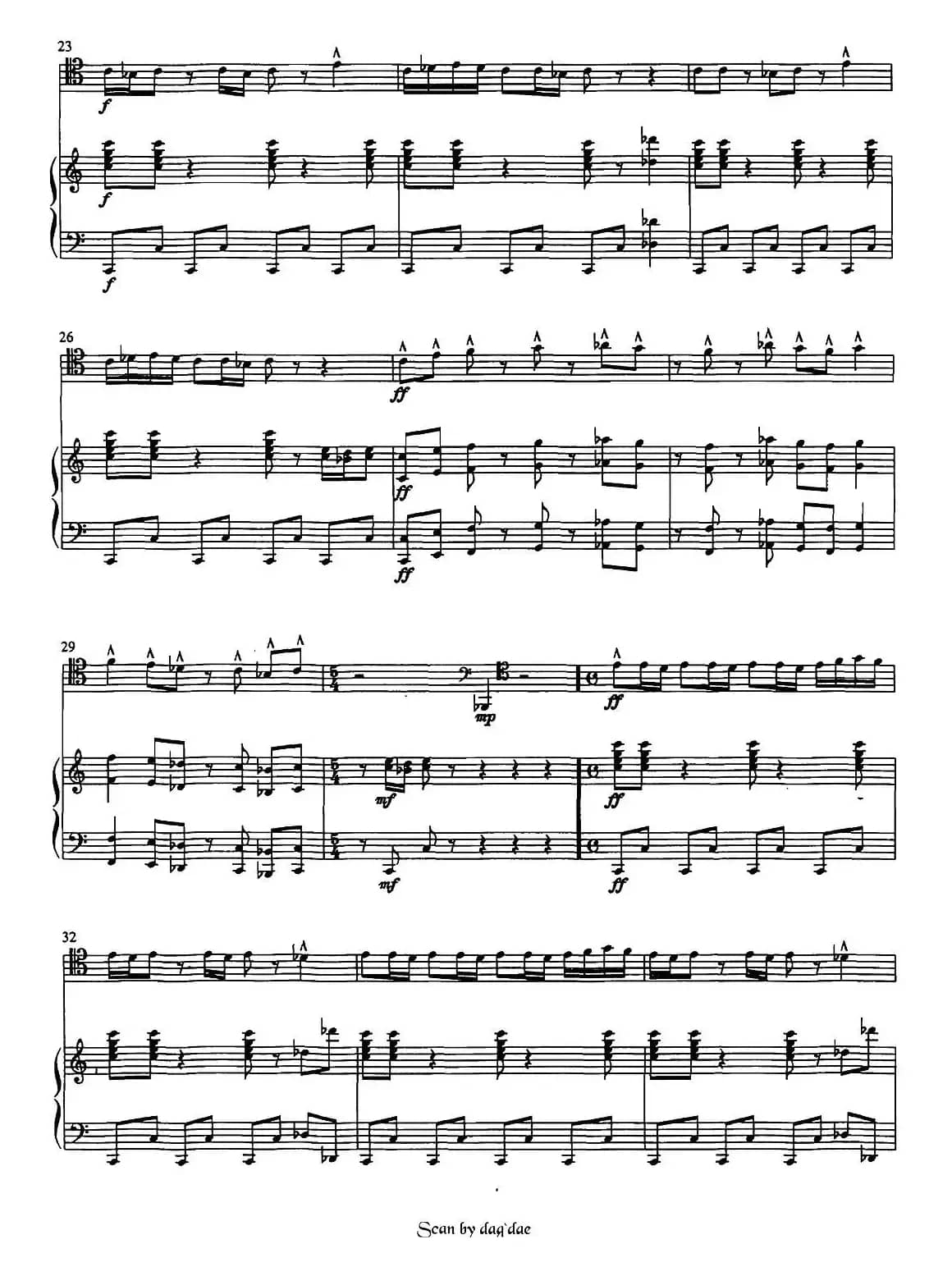 Los Bandidos（长号+钢琴）