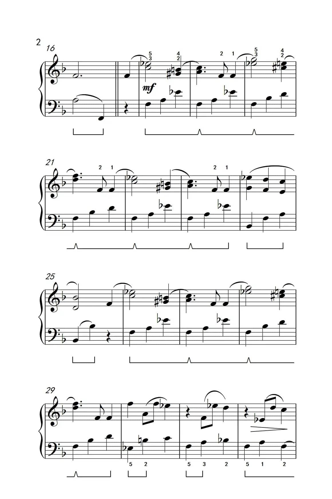 圆舞曲（Op 18）（约翰·汤普森 成人钢琴教程 第二册）