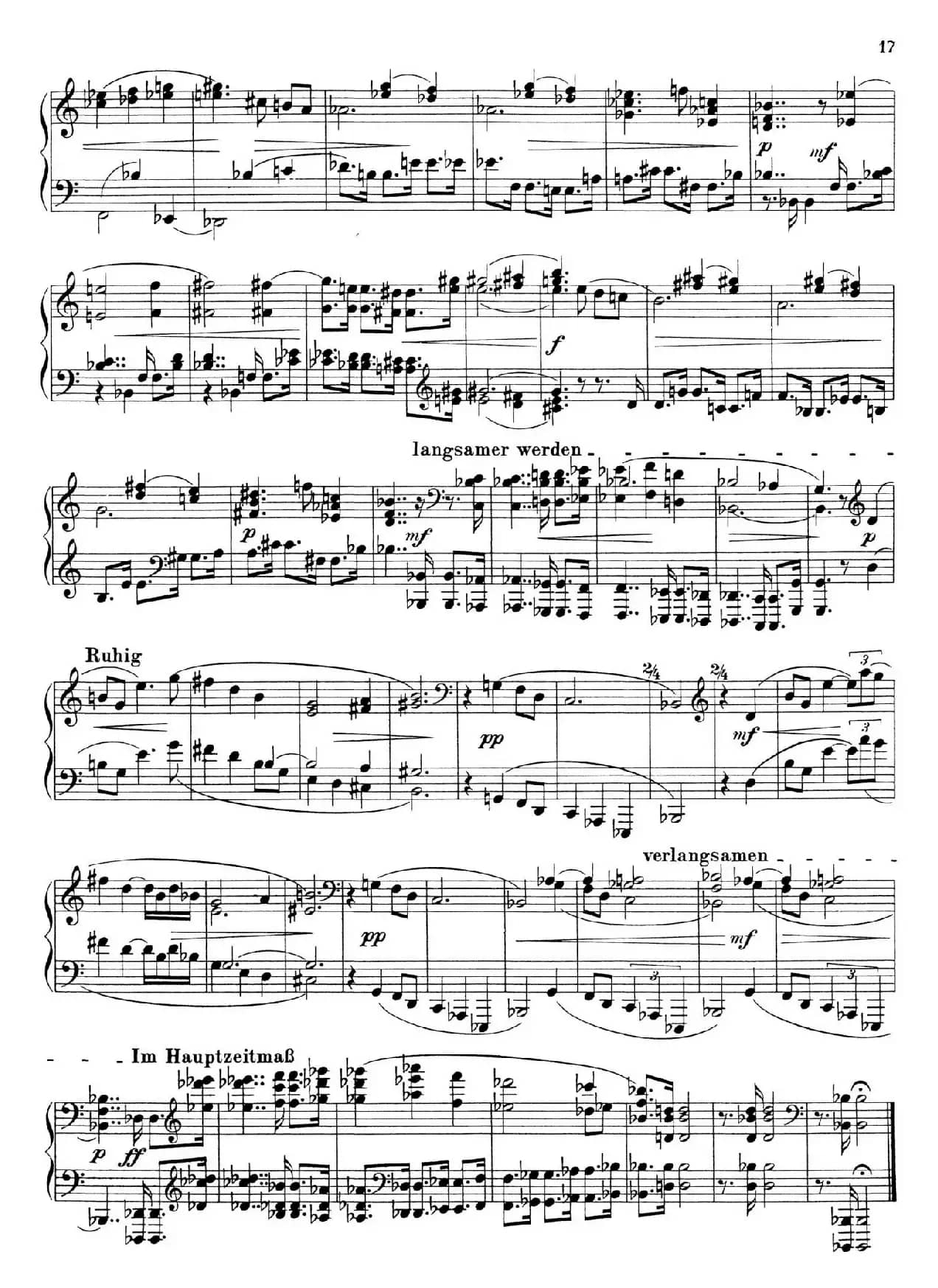 Piano Sonata No.1（第一钢琴奏鸣曲·Ⅲ）