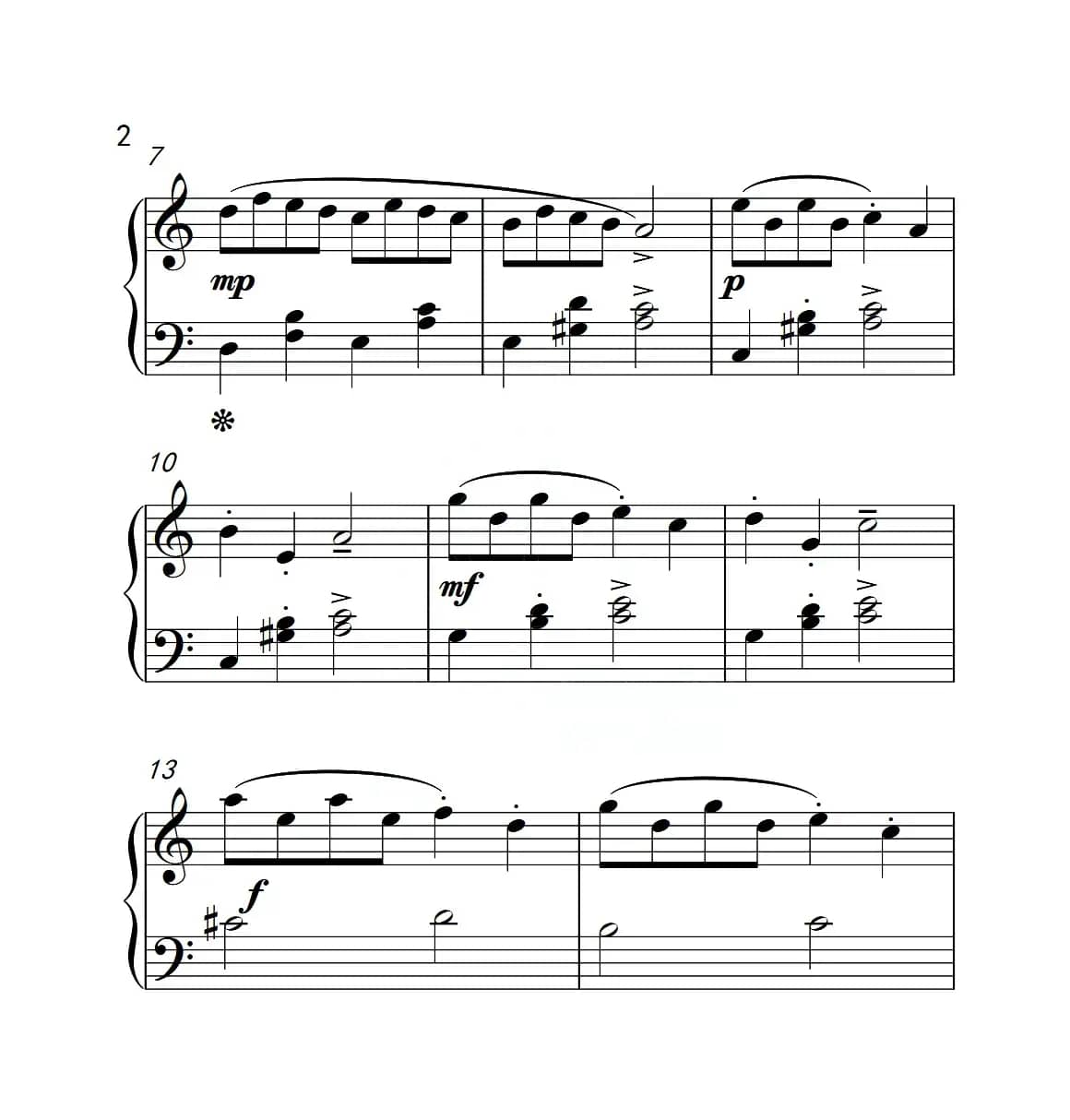 第二级 惊险的航行（中国音乐学院钢琴考级作品1~6级）