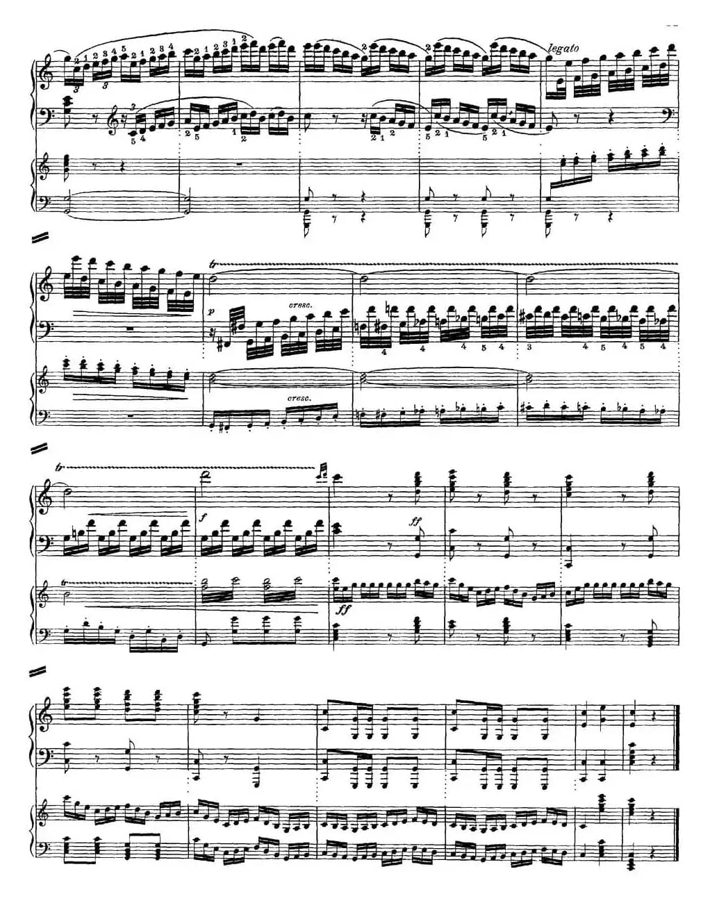 二十八部钢琴协奏曲 No.25（P46-50）