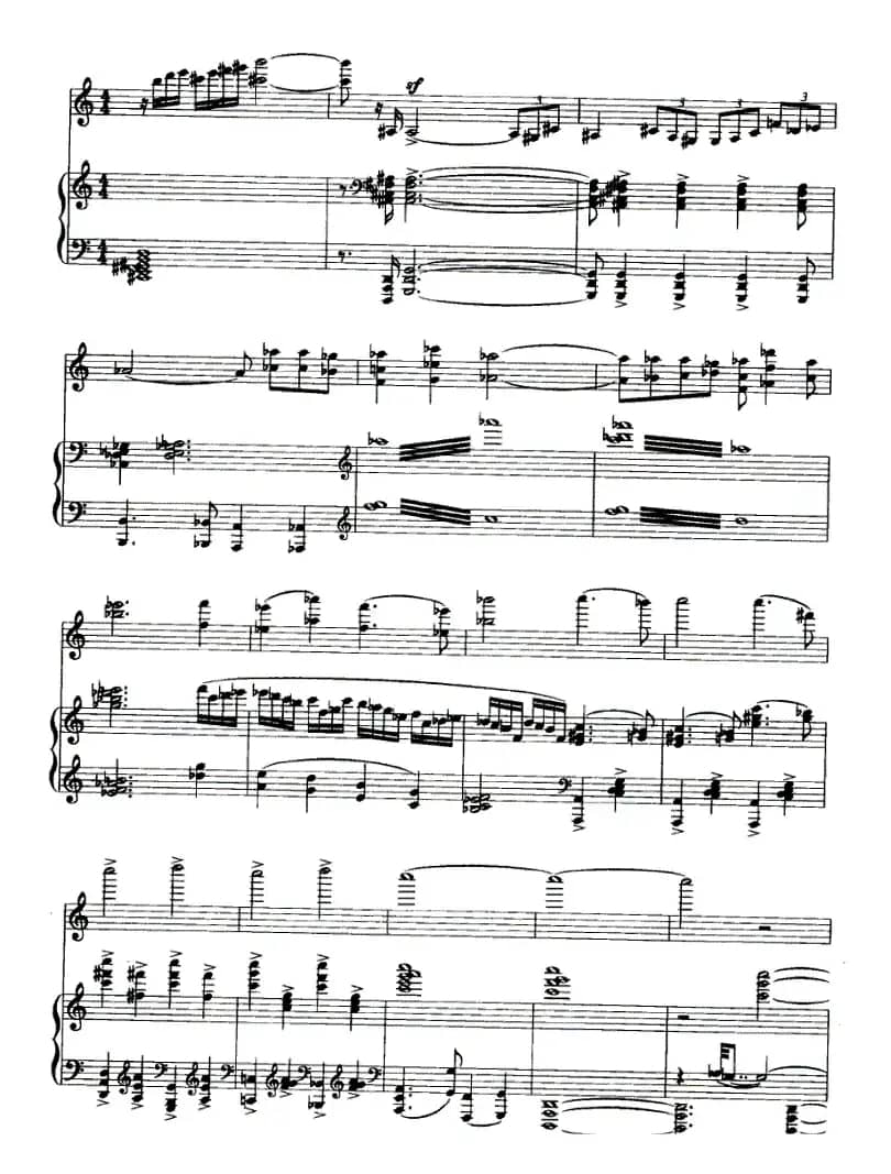 柔板——夜歌（小提琴+钢琴）