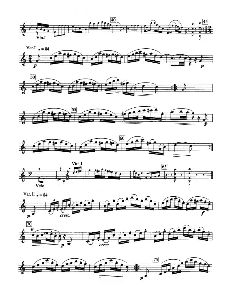 单簧管考级教材·第六级