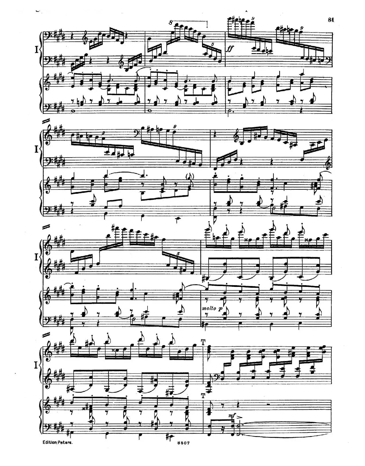 Piano Concerto in E Major Op.59(E大调钢琴协奏曲·双钢琴·第四乐章)