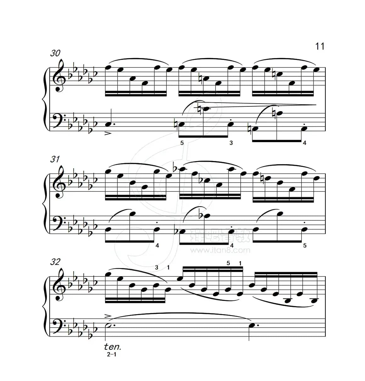 练习曲 31（克拉莫钢琴练习曲60首）