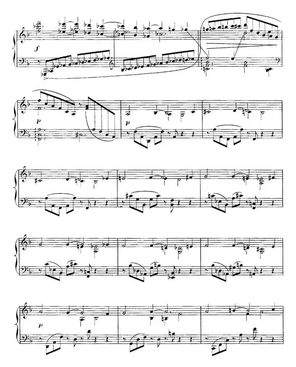 福雷13首船歌：Barcarolle No·7 in D min, Op·90