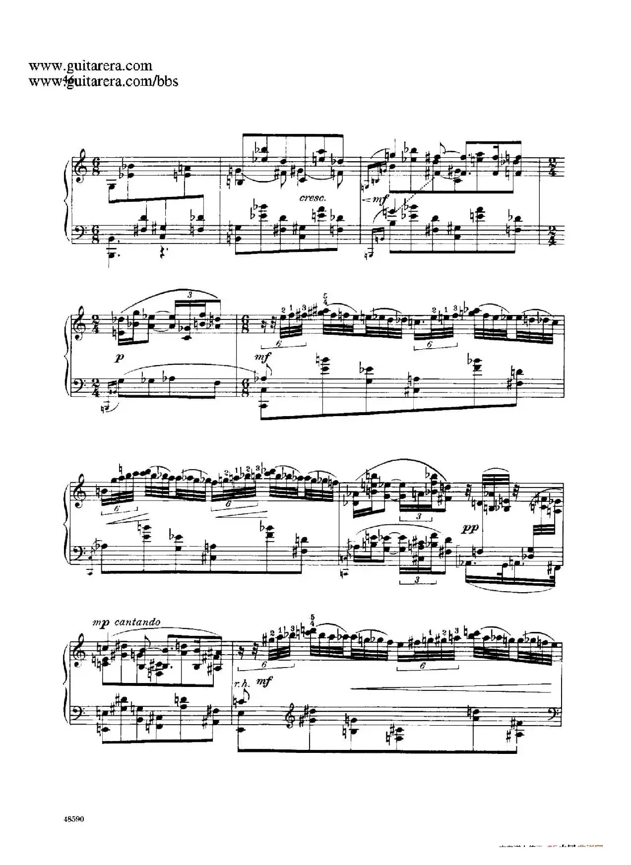 Piano Sonata Op.26（钢琴奏鸣曲·第三乐章）