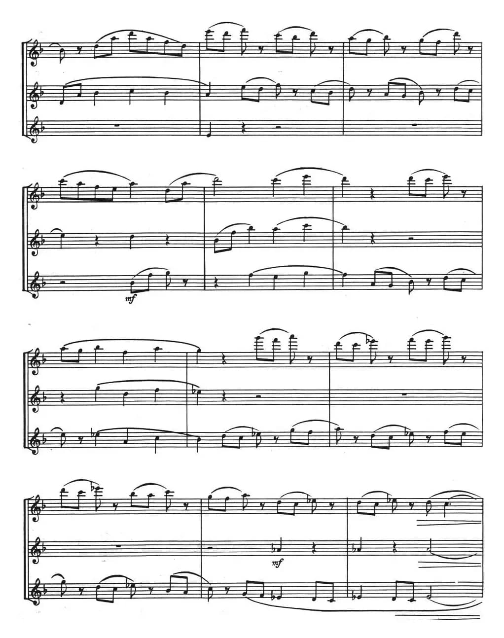 来自俄罗斯的2首长笛二重奏和1首长笛二重奏配钢琴伴奏