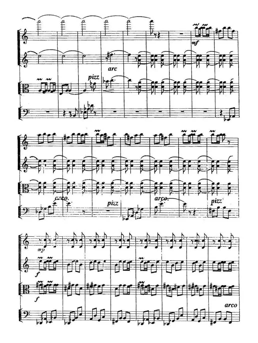 祭文（弦乐四重奏）