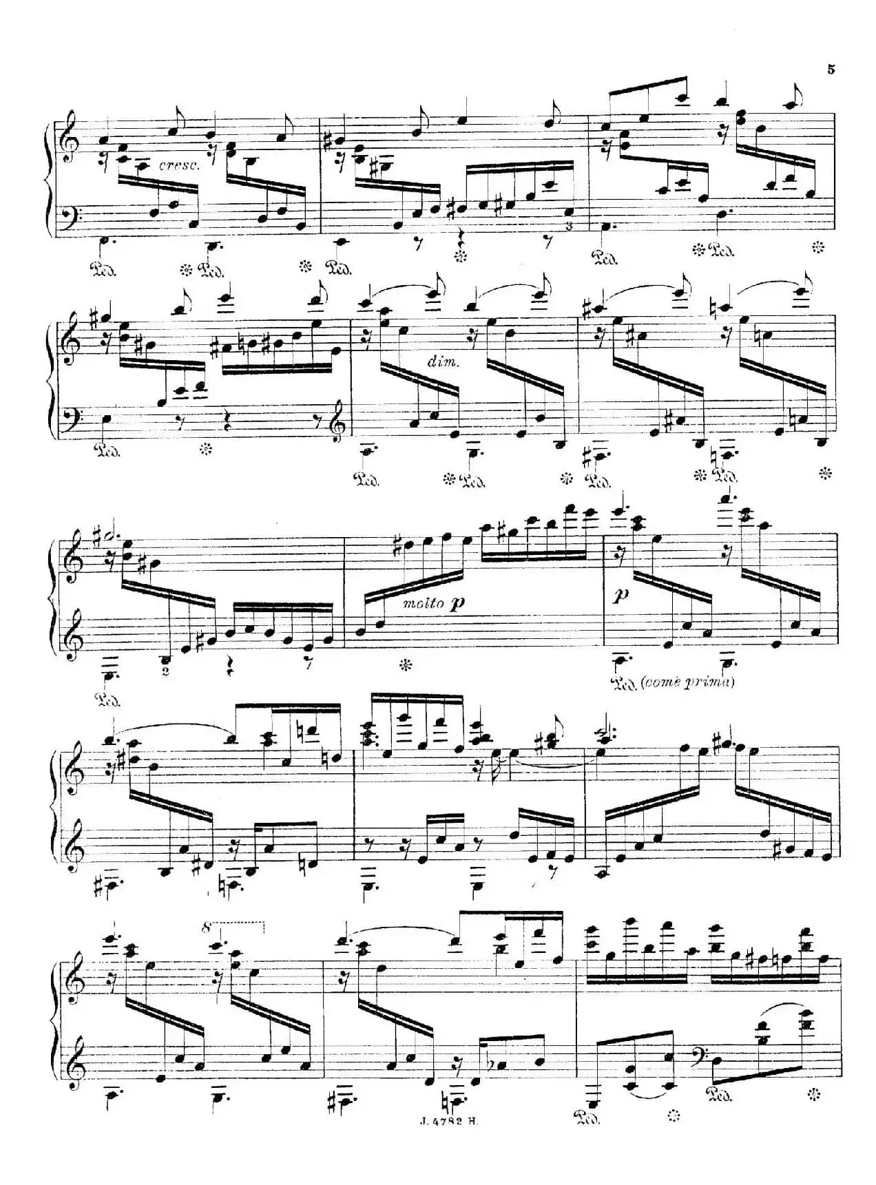 Six Pieces Op.83（6首小品·2）