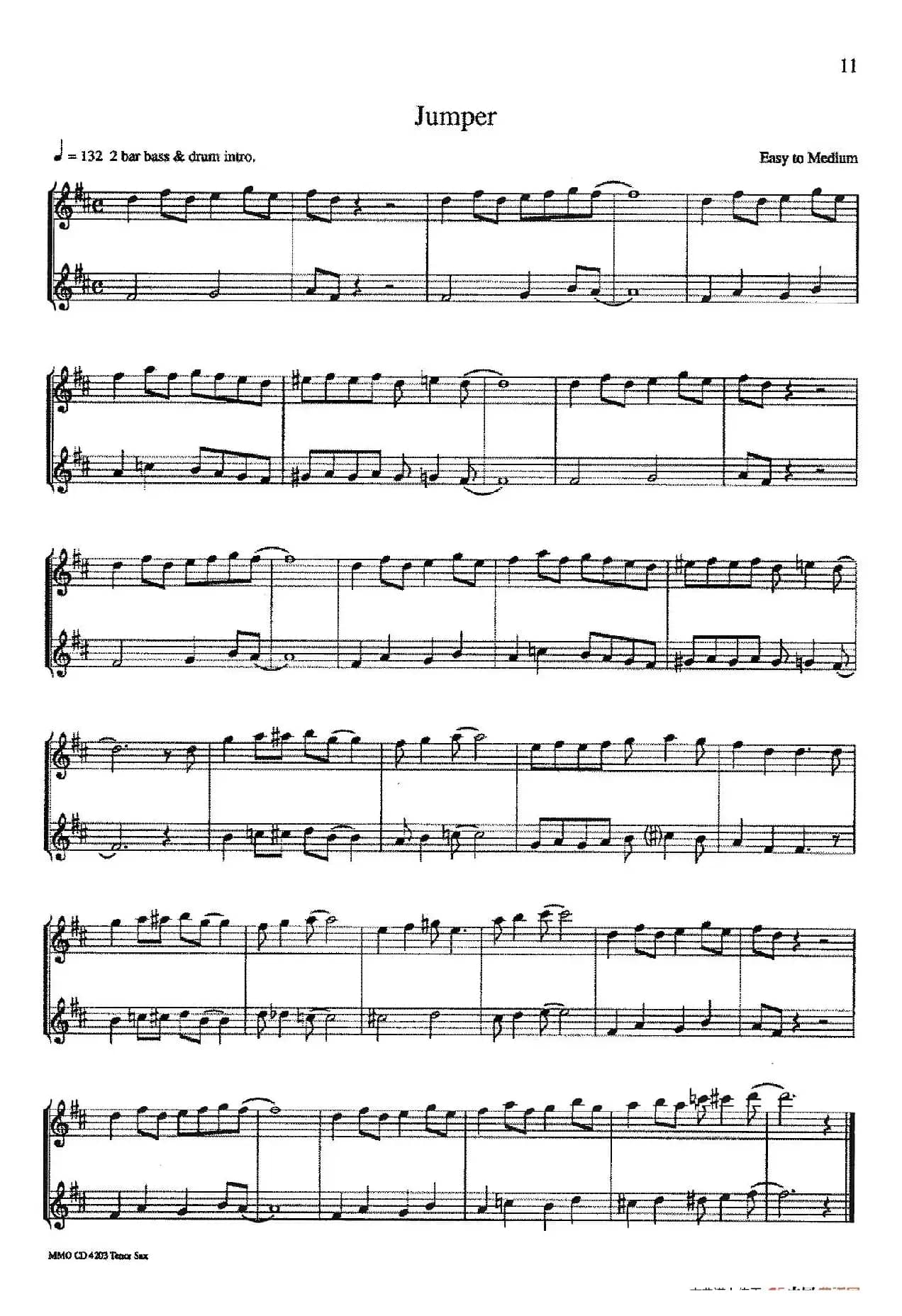 16首爵士二重奏：Jumper